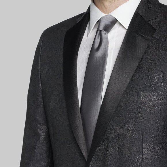 BRAND NEW Jos. A. Bank Skinny Fit Jacquard Dinner Tuxedo Jacket 44S - Picture 2 of 5